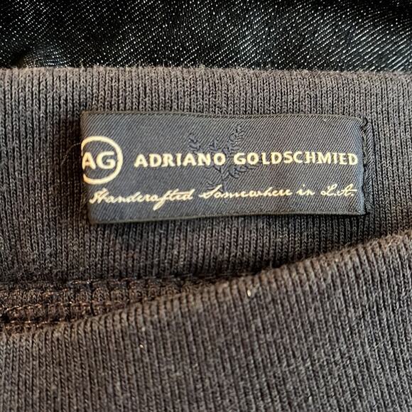 AG ADRIANO GOLDSCHMIED the Tights Dark Wash Pull On Elastic Skinny Jeans Size 31 - Picture 4 of 5